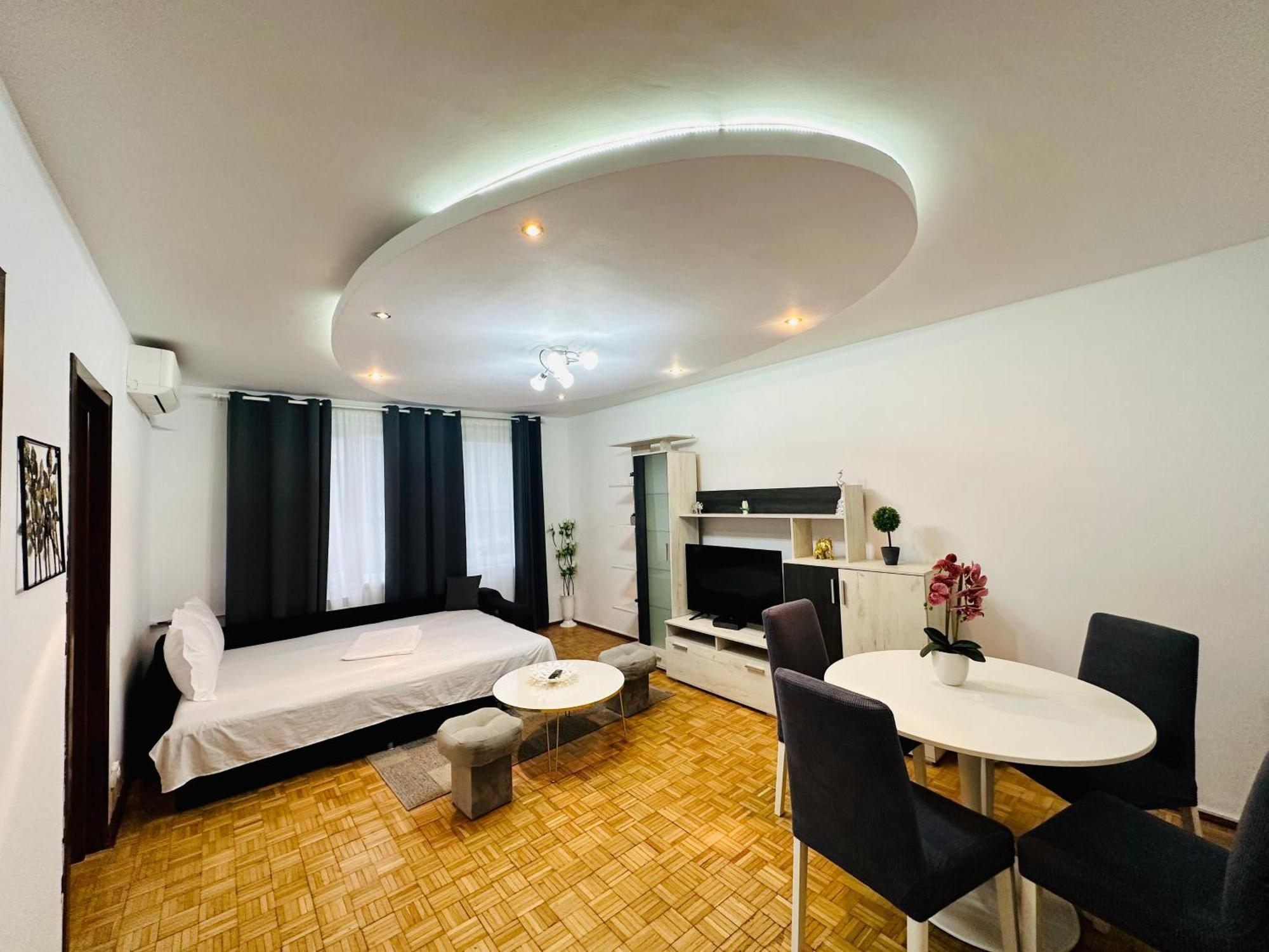 Chic Comfort 1Bdr With Landmark View - Concerthall Bucarest Exterior foto