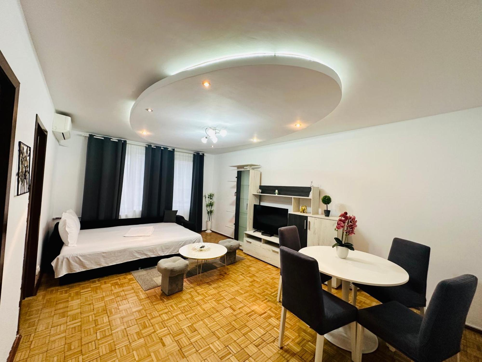 Chic Comfort 1Bdr With Landmark View - Concerthall Bucarest Exterior foto